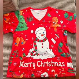 Festive Red Christmas T-Shirt